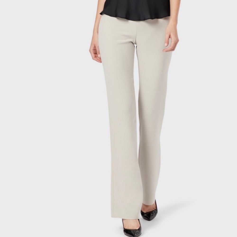 Armani Borgo 21 Silk Palazzo Trousers